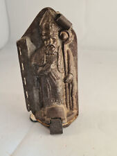 Antike Backform/Schokoladenform in Form des Bischofs Nikolaus