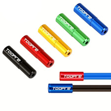 10x Endkappen Aluminium Bunt f Bremszug Schaltzug Fahrrad f. Bowdenzug f Shimano