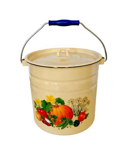 Emaille milch eimer - emaille, milch-eimer