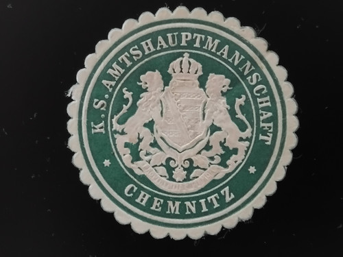 Siegelmarke amtsh chenmnitz - amtsh.,