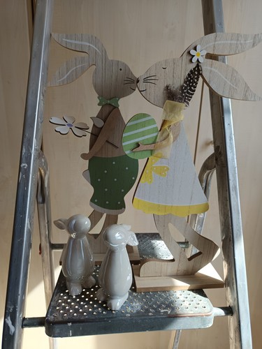Osterhasen neu 40cm - 4,