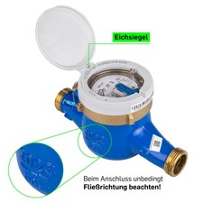 Wasserzähler Wasseruhr Kalt