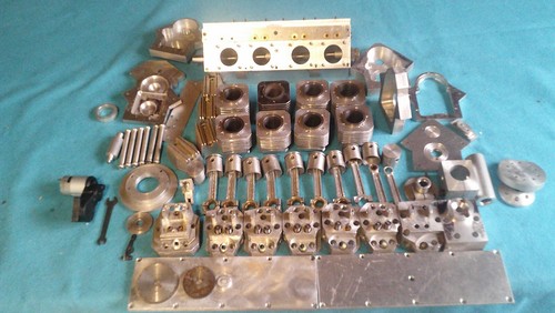 Modell motor bausatz - modell,