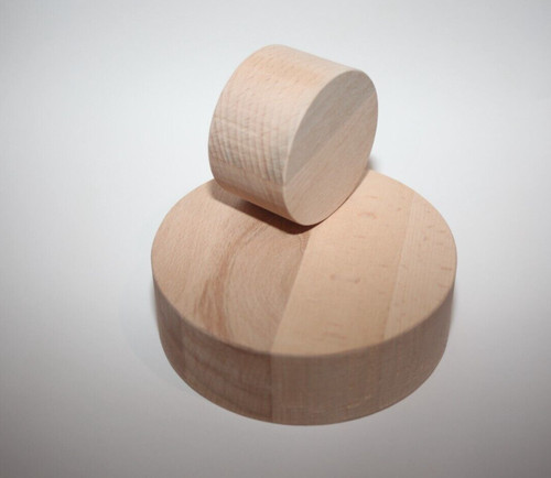 Stück buche rund - buche, 4cm