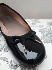 TAMARIS WORTMANN Ballerina schwarz Größe 41 mit Schleife Halbschuhe