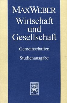 Max weber gesamtausgabe - weber,