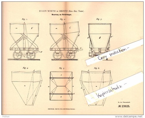 Original patent eugen - original, warth