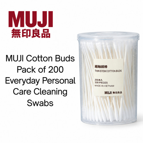 Muji wattestäbchen 200 stück - 200,