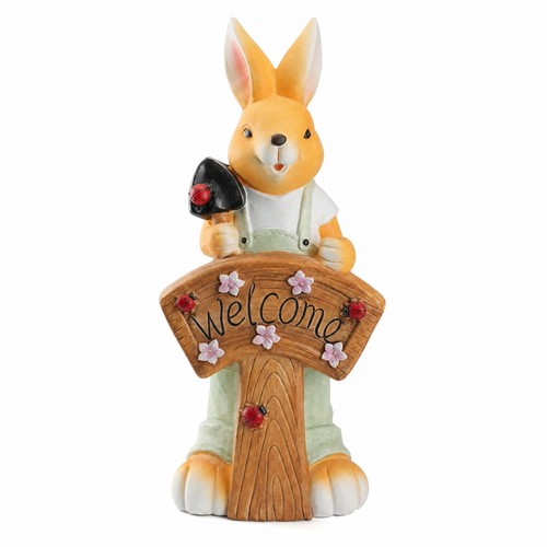 Hase statue mit - hase,