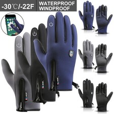 Winter Handschuhe Fahrradhandschuhe Thermo Wasserdicht Touchscreen Herren Damen
