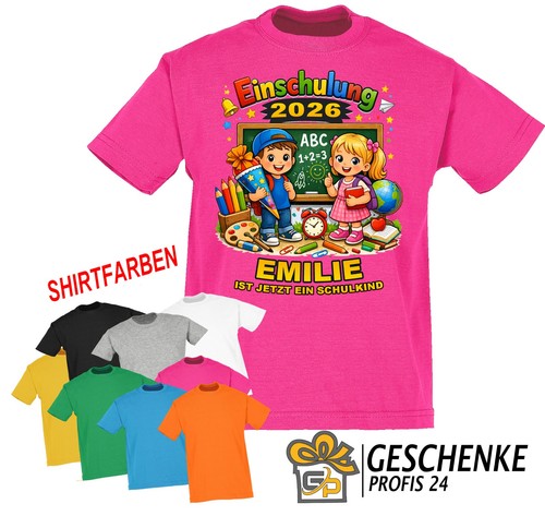 Shirt mit name - t-shirt, schulanfang
