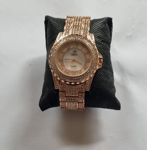 King star damen uhr rose - star, gold