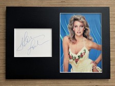 Heather Locklear orig. Autogramm - Passepartout - signed Denver Clan