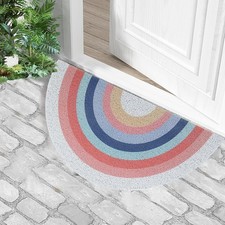 Halbmond Fußmatten Rutschfeste Fußmatte 40 x 80 cm Regenbogen Outdoor #Y68-654