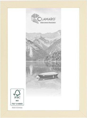 Bilderrahmen beige clamaro - bilderrahmen,