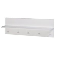 Roba Wandgarderobe lichtgrau für Baby- & Kinderzimmer 1 Ablage & 5 Haken