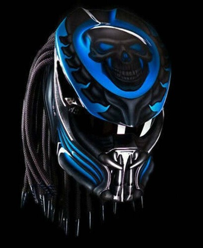 Top predator helm custom - custom, blue