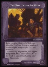 Der Ring hinterlässt seine Spuren - Lidless Eye - Mittelerde CCG