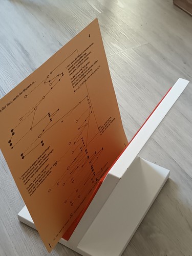 Notenblätterablage für veeh - notenblätterablage,
