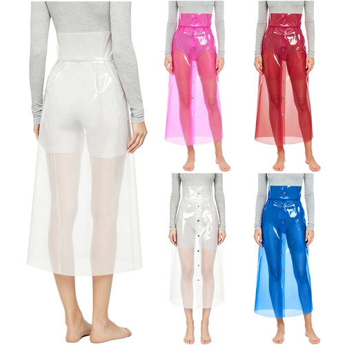 Damen klarer kunststoff pvc - klarer,