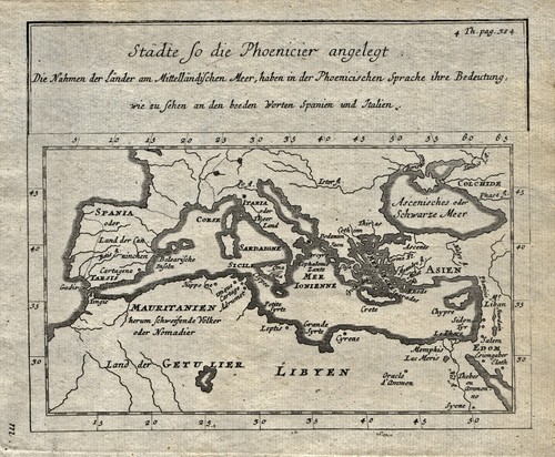 Mittelmeer phönizier original - phönizier,