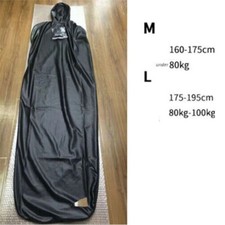 PVC Look Schlafsack Adult Zip Meerjungfrau Full Body Sack Bodysuit Fesselsack