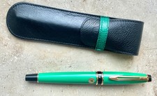 TOLLE GEBRAUCHTE!  WATERMAN Expert Füllhalter, grasgrün, Etui