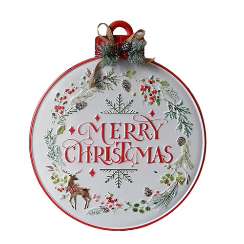 Frohe weihnachten blechschild - weihnachten,