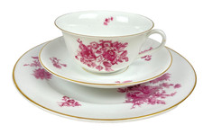 Antike Sammeltasse 3tlg