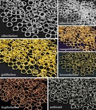 INWARIA Spaltringe Ø 4/5/6/7/8/9/10/12 mm Binderinge Ösen Biegeringe, S140