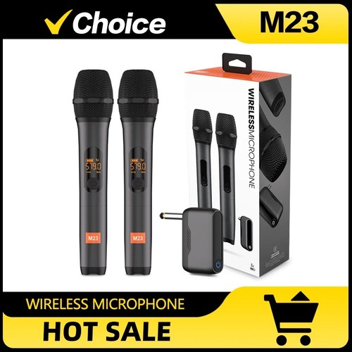 Kabelloses m23 uhf zweikanal - uhf,