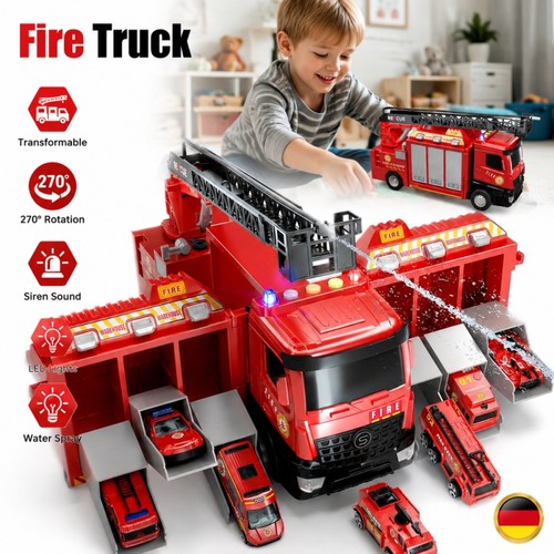 Feuerwehrauto spielzeug groß - feuerwehrauto,