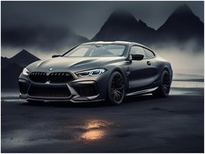 Poster Bmw M8 - Auto