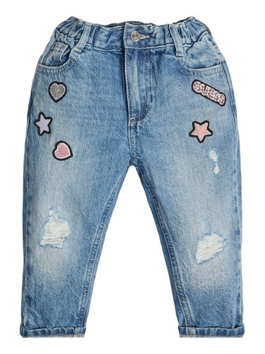 Guess girls jeans mit patches - girls,