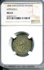 SWISS 1808 BATZEN APPENZELL