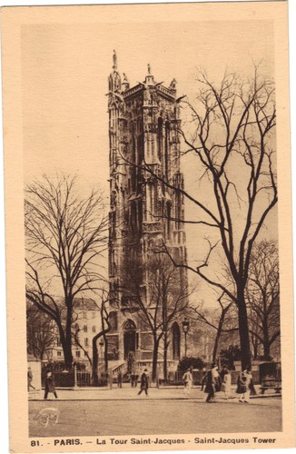 Paris tour saint jacques - tour,