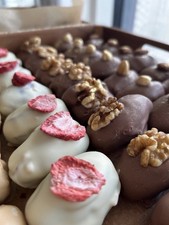 Schokoladen Datteln mit