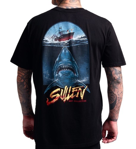 Sullen shark attack black - attack,