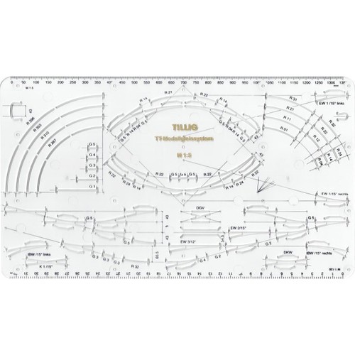 Tillig 83517 gleisschablone - tillig,