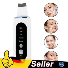 Skin Scrubber Ultraschallpeelinggerät Ultraschall Peeling Mitesserentferner DHL