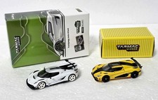 Tarmac Works 1:64 Koenigsegg Jesko Attack weiß + Agera RS Doppelpack 2 Modelle