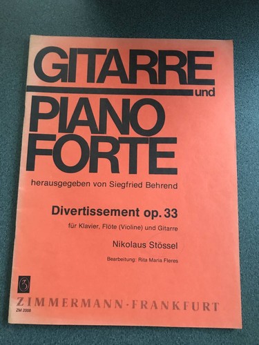 Gitarre klavier flöte - klavier,