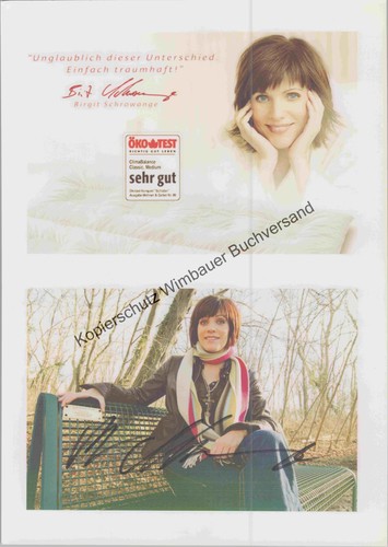 Original autogramm birgit - original,
