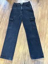 Redial Schwarze Jeans Cargo