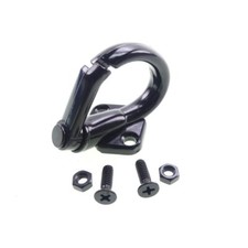 Gepäckhaken Schwarz für