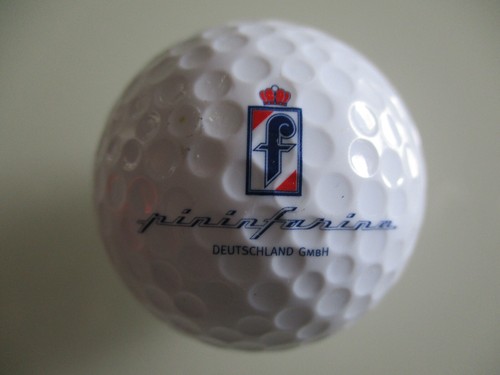 Golfball mit logo - golfball,