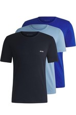 BOSS Herren T-Shirts 3er Pack Classic Rundhals kurzarm Pure Cotton Regular Fit L