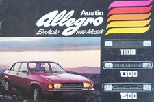 Austin Allegro 1975 Prospekt