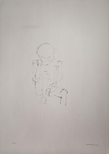 Mark lammert figur sitzende - mark,