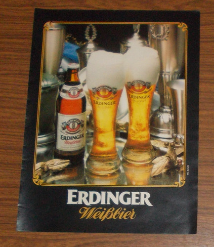 Seltene werbung erdinger - seltene,